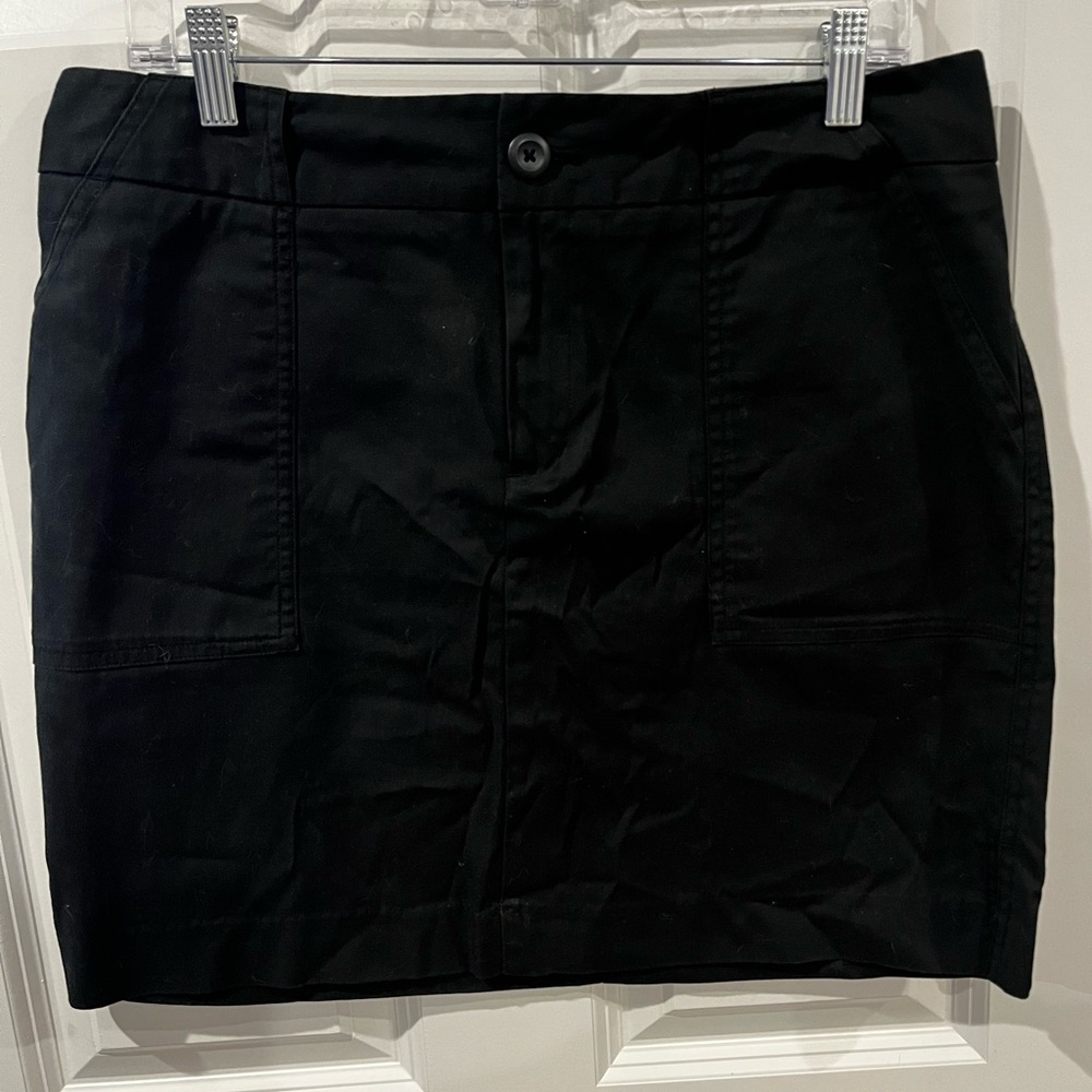 Mossimo Stretch Black Skirt Size 12